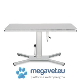 Operating and treatment table with X-ray permeable top