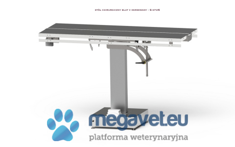 Stoły chirurgiczne V (EUV) do gabinetu weterynaryjnego