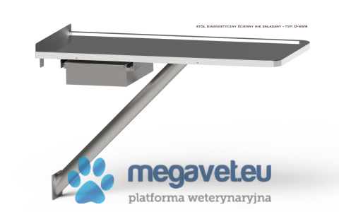 Stół diagnostyczny ścienny typ: D-ws/4